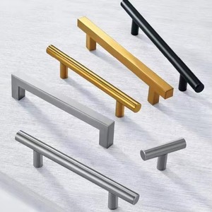 Poignées de porte réglables en acier inoxydable pour armoires de cuisine meubles de villa de chambre à coucher-Design moderne Installation facile - Product Image 5