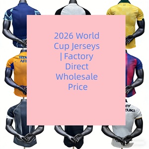 Camisetas de Fútbol 2026 con Estilo Retro, Nueva Temporada, Personalizables, Maillot de Foot y Camiseta de Fútbol, Uniforme - Product Image 1