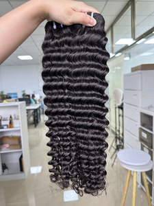 100% kambodscha nisches Haar Natural Nair Großhandel Virgin Human Hair Vendors Schwarze Echthaar verlängerungen für schwarze Frauen - Product Image 3