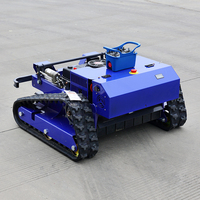 Tondeuse à fléaux diesel industrielle polyvalente à vitesse variable pour espaces publics indiens, puissance 9 CV, vitesse avant 4 km/h, structure compacte