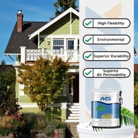 Peinture extérieure élastique au latex pour murs de maison meubles décoration intérieure revêtement mural en acrylique peinture en aérosol pour art mural à l'état liquide