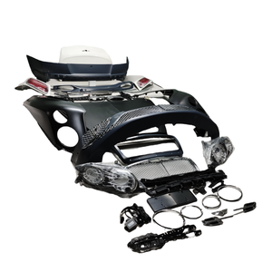 مجموعة ترقية جديدة للمصد لسيارة كونتيننتال GT06-12 إلى تصميم 2013-2017: مصابيح أمامية وخلفية ورفارف وغطاء محرك - Product Image 6