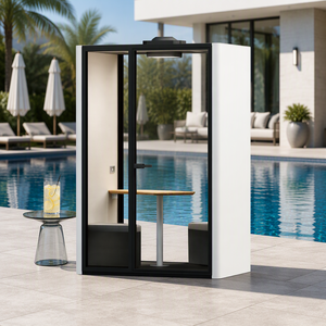 Modern Meeting Tiny Acoustic Silent Booth Indoor Modular Home Privacy Office Cabin Portable Outdoor Big Soundproof Office <strong>Pod</strong> - Product Image 4