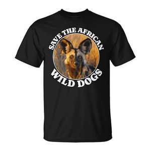 Camiseta promocional Save The African Wild Dogs - Product Image 2