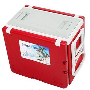 Hộp Làm Mát Dã Ngoại Ngoài Trời Có Thể Gấp Gọn 28L Hộp Làm Mát Đá Có Bánh Xe Di Động Có Ghế Đẩu Để Bàn Bàn Cắm Trại - Product Image 1