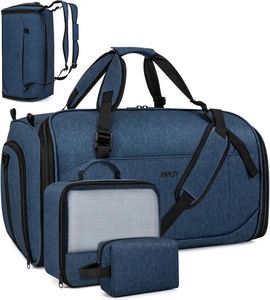 Échantillon gratuit : Sac de transport pour vêtements et ordinateur portable, grande capacité, avec espace supplémentaire, qualité supérieure, article phare - Product Image 3