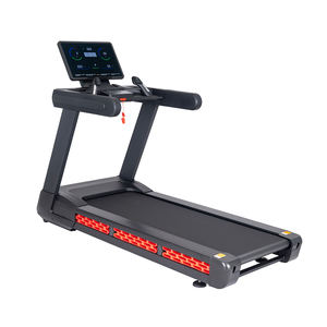 Tapis roulants de salle de sport commerciaux intelligents et durables, écran LCD, moteur AC 5KW, structure robuste pour brûler les graisses, fonction de course à pied pour brûler des calories - Product Image 2