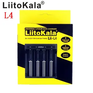 LiitoKala Lii-L4 18650 <span class=keywords><strong>chargeur</strong></span> de batterie pour 3.7V 26650 21700 20700 20650 18500 18350 <span class=keywords><strong>CR123A</strong></span> <span class=keywords><strong>chargeur</strong></span> de batterie <span class=keywords><strong>Rechargeable</strong></span> - Product Image 4