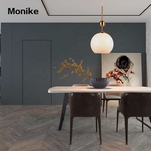 Đèn Treo Trang Trí Hiện Đại Sữa Trắng Frosted Glass Ball <span class=keywords><strong>Globe</strong></span> Vòng Tròn Mặt Dây Chuyền Ánh Sáng - Product Image 5