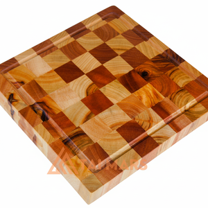 Tabla de Cortar de Madera de Acacia de Grano Vertical de Alta Calidad, Personalizada al por Mayor, para Carne, Verduras y Carnicería, para Cocina Taimars - Product Image 1