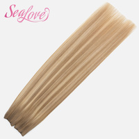 Extensions de cheveux humains Remy 100% Premium Genius Weft - Ultra-fines et sans couture pour salons professionnels européens (vente en gros)