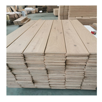Parquet en chêne blanc massif durable, bois d'ingénierie naturel, best-seller, chêne blanc rustique, parquet massif durable en bois véritable