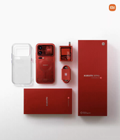 Smartphone haut de gamme Xiaomi 18 Pro Max 5G rouge transparent édition limitée, téléphone portable intelligent, téléphone portable pour la photographie et les jeux
