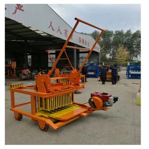 آلة جديدة لصنع البلوك المجوف الأوتوماتيكية المتنقلة مع محرك ديزل ومحرك كهربائي لتشكيل الطوب الخرساني للاستخدام المنزلي والتجاري - Product Image 2