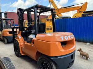 Chariot élévateur diesel Toyota d'occasion de 5 tonnes, modèle FD50 d'origine Toyota, faible nombre d'heures de fonctionnement, bon état de marche, à vendre - Product Image 3