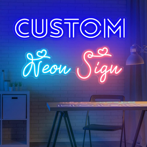 Letrero de Neón Personalizado, Letrero de Neón Flexible, Decoración para Fiestas y Eventos, Nombre de Pareja, Logotipo, Decoración Estética para <span class=keywords><strong>Dormitorio</strong></span>, Letrero Acrílico para Bar - Product Image 5
