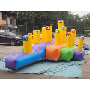 Anneaux gonflables interactifs pour enfants et adultes, <span class=keywords><strong>jeu</strong></span> de lancer avec différentes tailles, nouveauté 2020 - Product Image 3