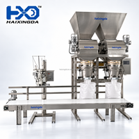 Machine d'emballage à bande double haute précision 4-50 kg pour lignes d'emballage de céréales, de semences et d'engrais