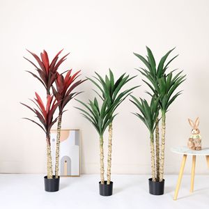 Planta Artificial de Sisal en Maceta de Plástico para Interiores y Exteriores, Decoración para Hogar, Oficina y Jardín, Plantas Artificiales, Árbol Artificial - Product Image 2