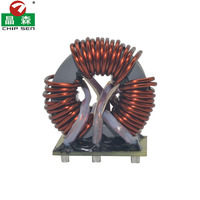 Convertisseur solaire photovoltaïque triphasé, inducteur à courant élevé, transformateur 50 0 50 20 ampères, transformateur toroïdal 45 0 45