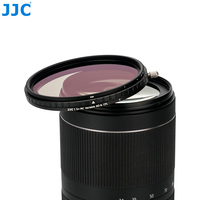 Filtres de caméra JJC 49mm/52mm/55mm/58mm/62mm/67mm/72/77mm/82mm Filtre à ND2-ND32 variable et polarisant circulaire