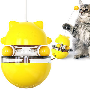 2023 Interactive <strong>Cat</strong> <strong>Catnip</strong> Toy Friendly <strong>Funny</strong> Track Balls Turntable Balls Interactive Pet <strong>Cat</strong> Toy <strong>Cat</strong> Toy Balls Turntable - Product Image 1