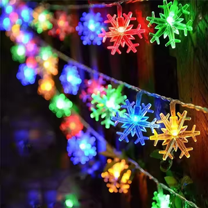 Luci LED fiocco di neve luci <span class=keywords><strong>a</strong></span> <span class=keywords><strong>batteria</strong></span> impermeabile per la casa natale giardino giardino giardino - Product Image 6