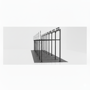 Plataforma de almacenamiento para competición multiestación de dominadas independiente y resistente con objetivo de bola - Product Image 3