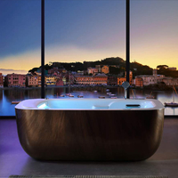 Spa à remous en acrylique, bain à remous autonettoyant, bain à remous écoénergétique, bain à remous intelligent avec massage, système de température constante