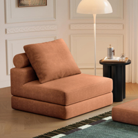 Modernes Cord-Kompressionssofa mit Rückenlehne für Wohnzimmer, Schlafzimmer, Apartment, Kleine Räume, Heimgebrauch mit Stauraum