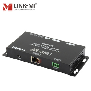 Extensor <span class=keywords><strong>HDMI</strong></span> <span class=keywords><strong>VGA</strong></span> 4K60Hz, Transmisor <span class=keywords><strong>y</strong></span> Receptor <span class=keywords><strong>de</strong></span> <span class=keywords><strong>Placa</strong></span> <span class=keywords><strong>de</strong></span> <span class=keywords><strong>Pared</strong></span>, 70m sobre Cable Cat6 con IR RS232 para Sistema AV - Product Image 4