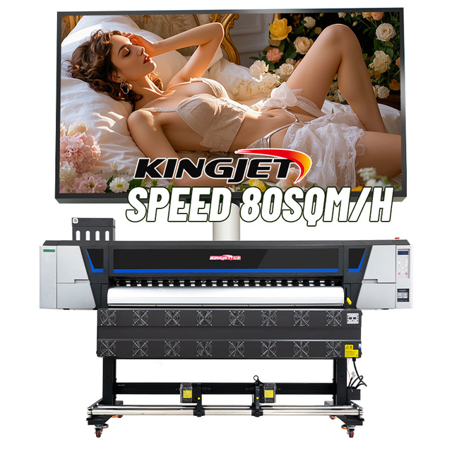 For New Large-format Eco Solvent 4 Color Digital Indoor Printer Machine for PVC Vinyl Leather Stickers