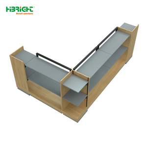 Paquete de Equipamiento para Supermercado: Estantes Metálicos Ajustables y Refrigerador Vertical con Diseño 2D - Product Image 4