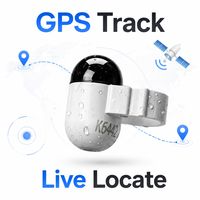 Traceur GPS pour pigeons de course sans abonnement, bague d'entraînement étanche IP67 avec carte en temps réel et couleur personnalisable
