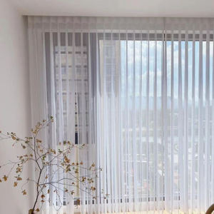 Persianas transparentes <span class=keywords><strong>Cortinas</strong></span> Persianas verticales <span class=keywords><strong>para</strong></span> puertas corredizas <span class=keywords><strong>de</strong></span> vidrio Control automático Persianas verticales - Product Image 3