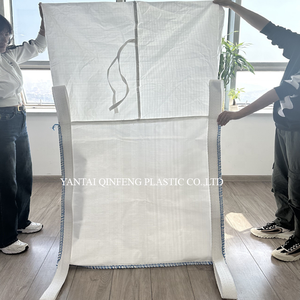 Sacs FIBC tubulaires QinFeng 1 tonne, robustes, 100 % neufs en PP, facteur <span class=keywords><strong>de</strong></span> sécurité 5:1 pour le sable, la <span class=keywords><strong>pierre</strong></span>, le bé<span class=keywords><strong>ton</strong></span> et la <span class=keywords><strong>chaux</strong></span> <span class=keywords><strong>de</strong></span> construction - Product Image 4
