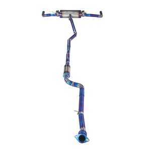 Sistema de Escape Catback para Alfa Romeo <span class=keywords><strong>Stelvio</strong></span> Pass 2.0T 2016+ con Válvula Valvetronic, Silenciador Electrónico de Aleación de Titanio - Product Image 2