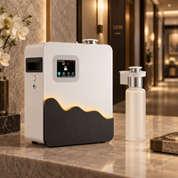 Diffuseur d'arômes sans eau A300 commercial 500 ml, machine à parfum intelligente murale avec écran LCD TFT pour hôtel et bureau