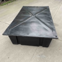 Blocs de mousse modulaires en plastique pour ponton, système de quai sec, plateforme de baignade, kits de bateau en polystyrène, quais flottants en béton à vendre