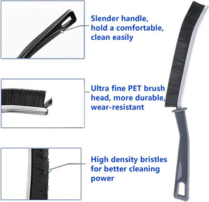 Brosse de nettoyage 3-en-1 à poils durs pour espaces étroits et coins morts – Vente en gros - Product Image 4