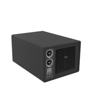 CARTOUR marka akıllı frekans RV Ac siyah renk altında tezgah 12V klima ile ikiz döner kompresör
