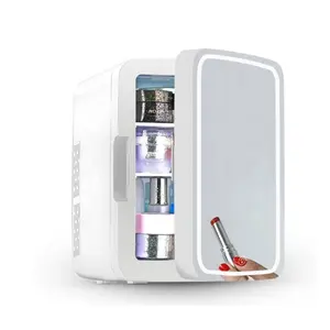 Chauffage à refroidissement rapide Logo personnalisé Petit réfrigérateur 12v Mini réfrigérateur Réfrigérateur portable