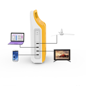 <b>Solar</b> Charge Home <b>Lighting</b> <b>System</b> Power Indoor Kit With 6 and 12V TV - Product Image 4