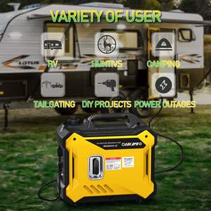 DB Super Quiet 2000W Inverter Generador portátil 79.7cc Ultra Light Cumple con EPA - Product Image 2
