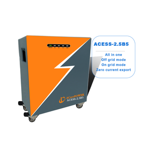 Station d'énergie solaire portable pour la maison, Lithium-ion 2500W 51.2V 100Ah 4 MPPT, garantie 10 ans, ACESS-2.5B5, entrepôt Pologne - Product Image 5