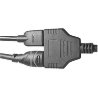 Bon fabricant, ligne de conversion d'écran HDMI 1 en 2 sorties mâle vers double HDMI 2 mâle-femelle 1 en 2, câble HDTV à bas prix