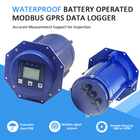 Station météo intelligente industrielle 4G/GSM à piles, enregistreur de données Modbus, manomètre, personnalisable OEM