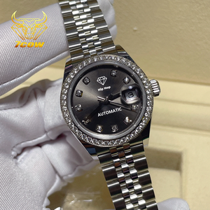 أعلى جودة الطلب الهاتفي الكلاسيكية VVS المويسانيتي ووتش تمثال نصفي أسفل مثلج من الهيب هوب التلقائي آلة الساعات الفاخرة - Product Image 2