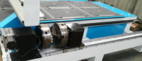 Routeur CNC 1325, routeur CNC en aluminium métallique 2030, fournisseur de fraises pour routeur CNC, utilisation de machine de routeur CNC avec rotation