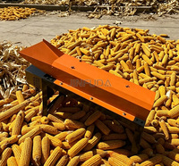 Machine à décortiquer le maïs Husk Collection Box, équipée d'un processeur de grains
